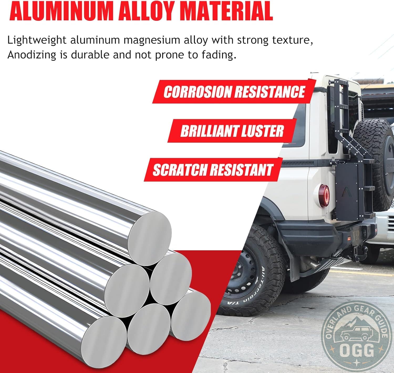 INEOS Grenadier 2-in-1 Tailgate Ladder & Fuel Rack 2020-2024 Overland Gear Guide