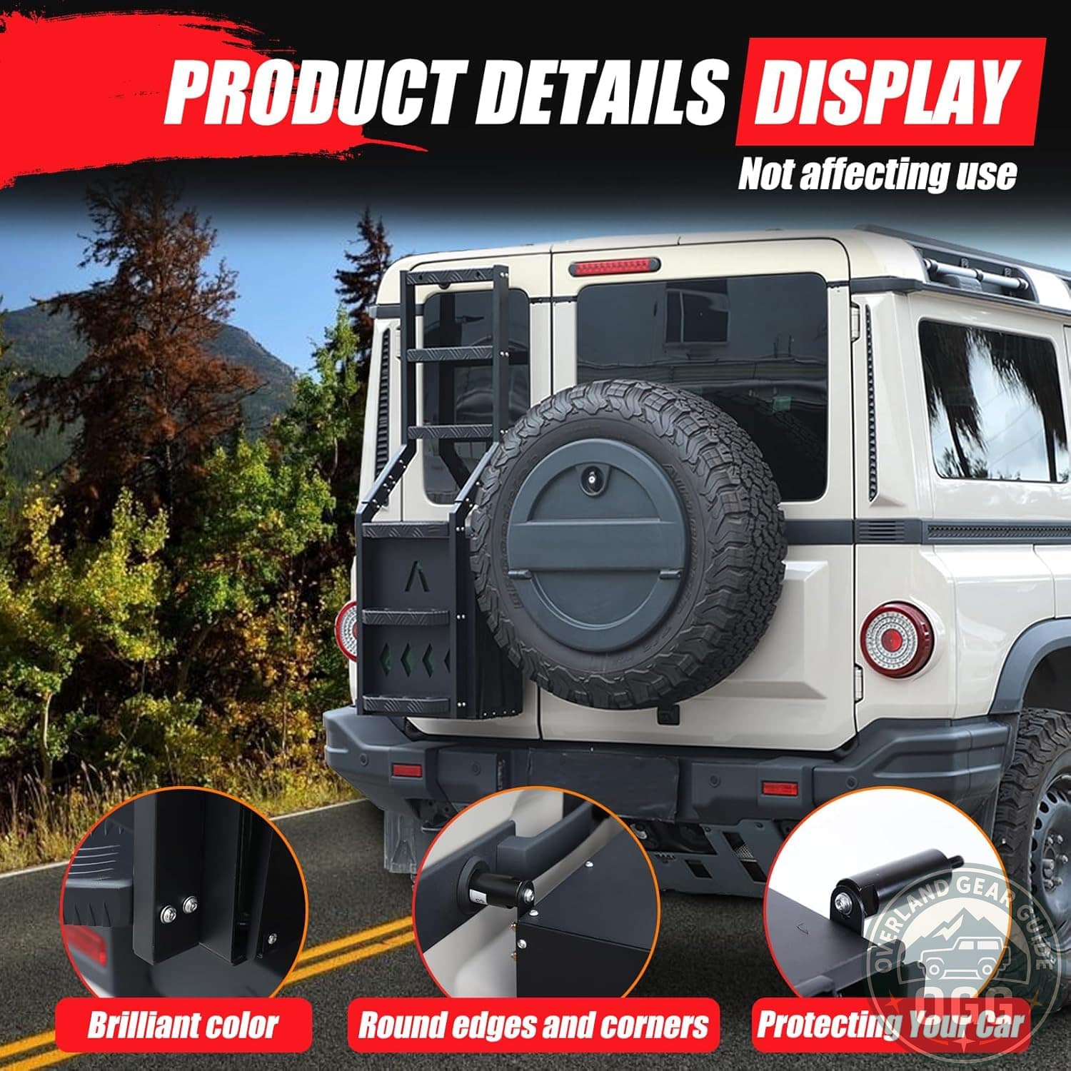 INEOS Grenadier 2-in-1 Tailgate Ladder & Fuel Rack 2020-2024 Overland Gear Guide