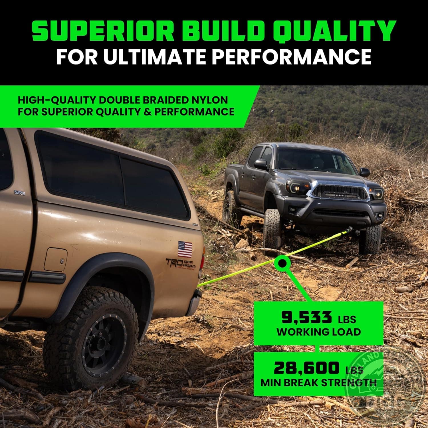 Rhino USA 7/8″ x 30′ Snatch Strap Recovery Kit Overland Gear Guide Rhino USA 7/8″ x 30′ Snatch Strap Recovery Kit Overland Gear Guide