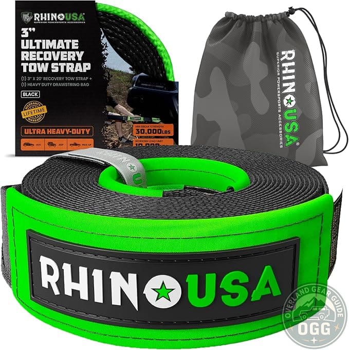 Rhino USA Recovery Tow Strap