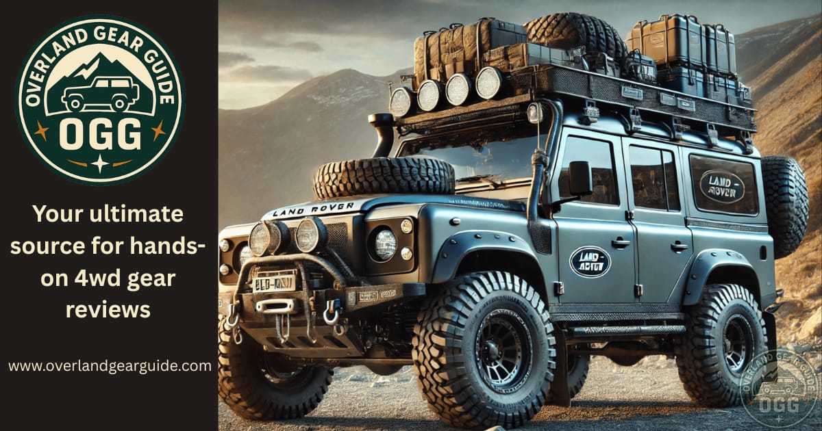 Overland Gear Guide Defender hero banner – sitemap index