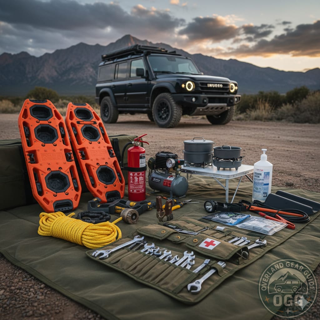 Essential Gear Loadout for Overlanding — expedition vehicle and camp gear