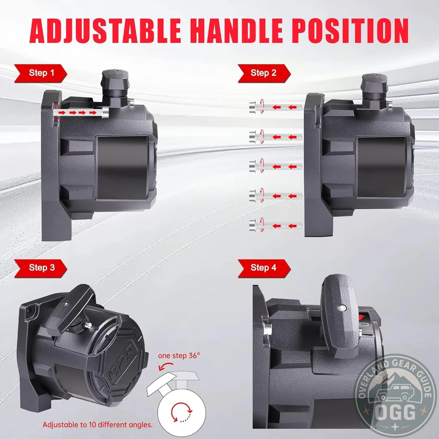 OPENROAD 13,500 lbs Electric Winch with Synthetic Rope & Wireless Remotes - Image 7