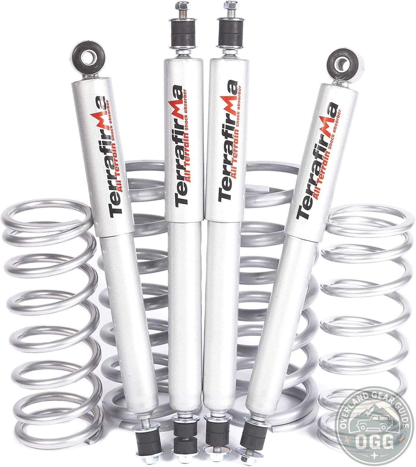 Land Rover Terrafirma 2inch Lift Kit | Defender 90, Discovery 1, Range Rover Classic | Medium All-Terrain Shocks & Coils Overland Gear Guide